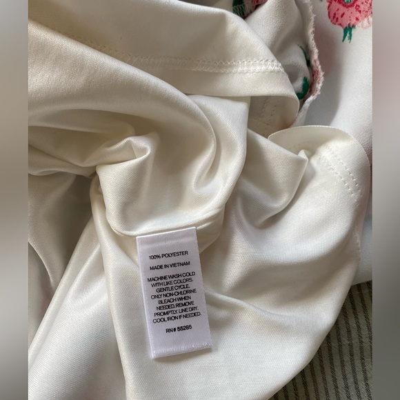 EXPRESS Floral Ruffle Mini Dress Size 0 (XS) - Picture 10 of 12